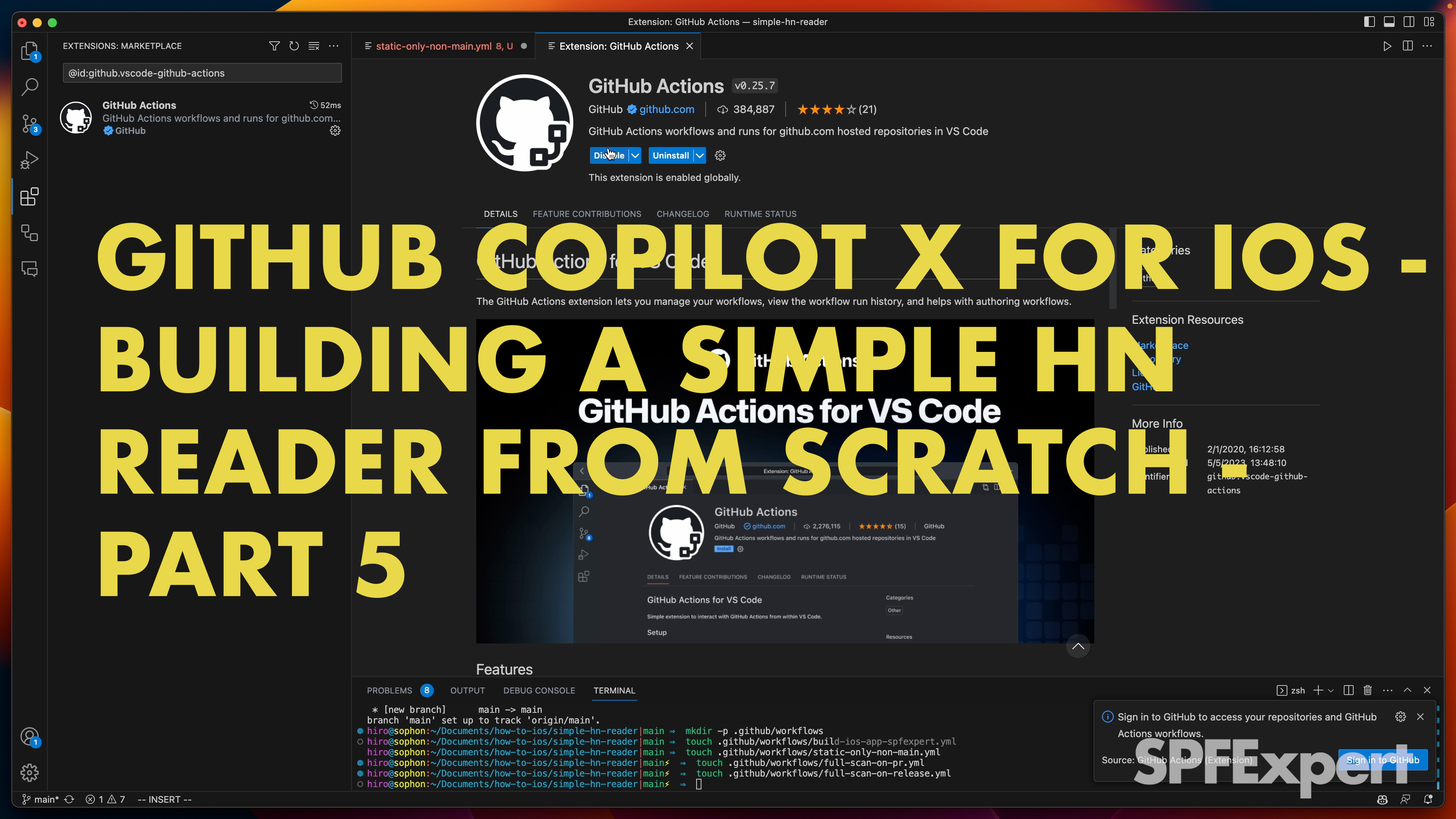 Building a simple HN reader for iOS with GitHub Copilot, Part 5 Don't